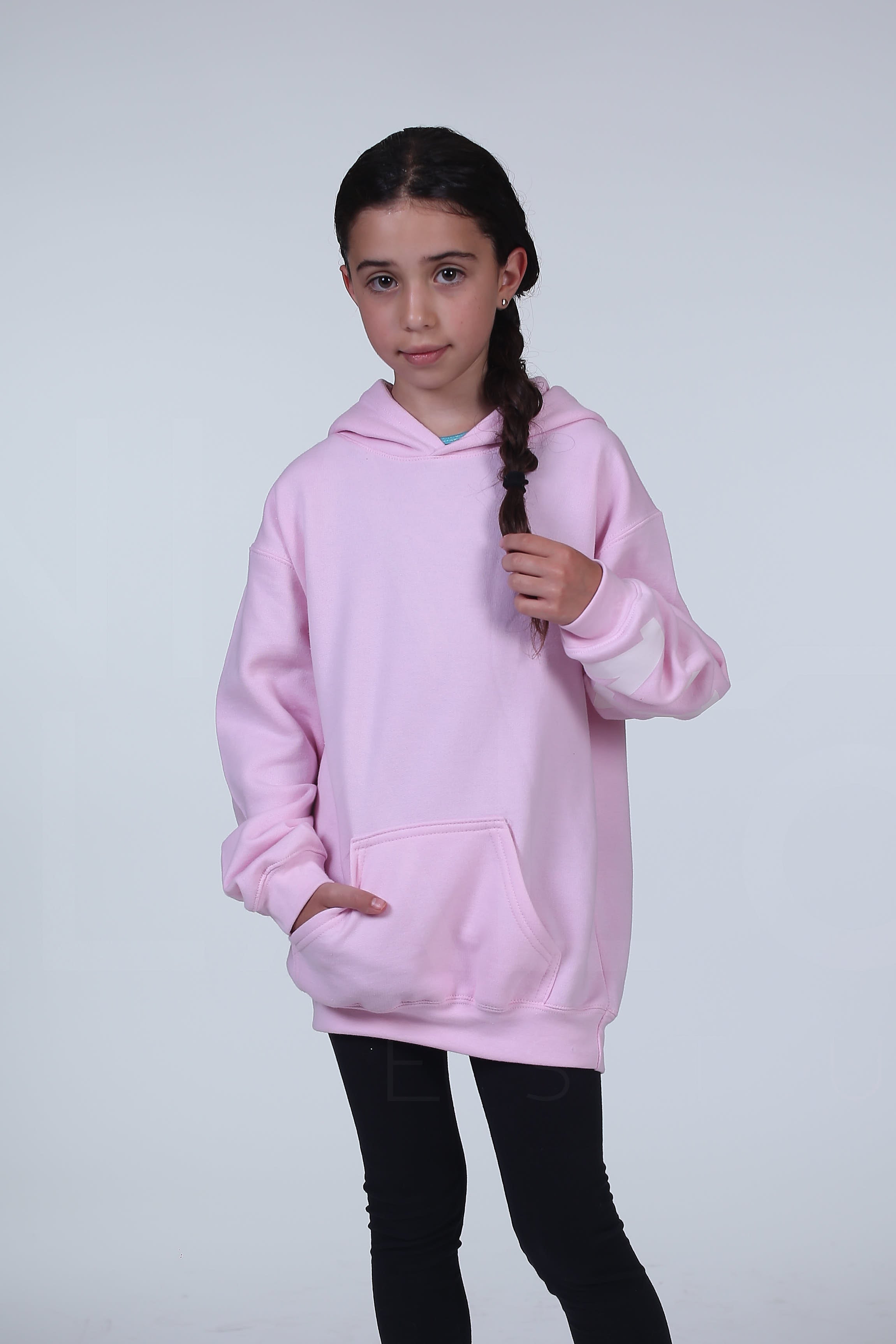 Hoodie MEXICAN POWER Rosa Niños