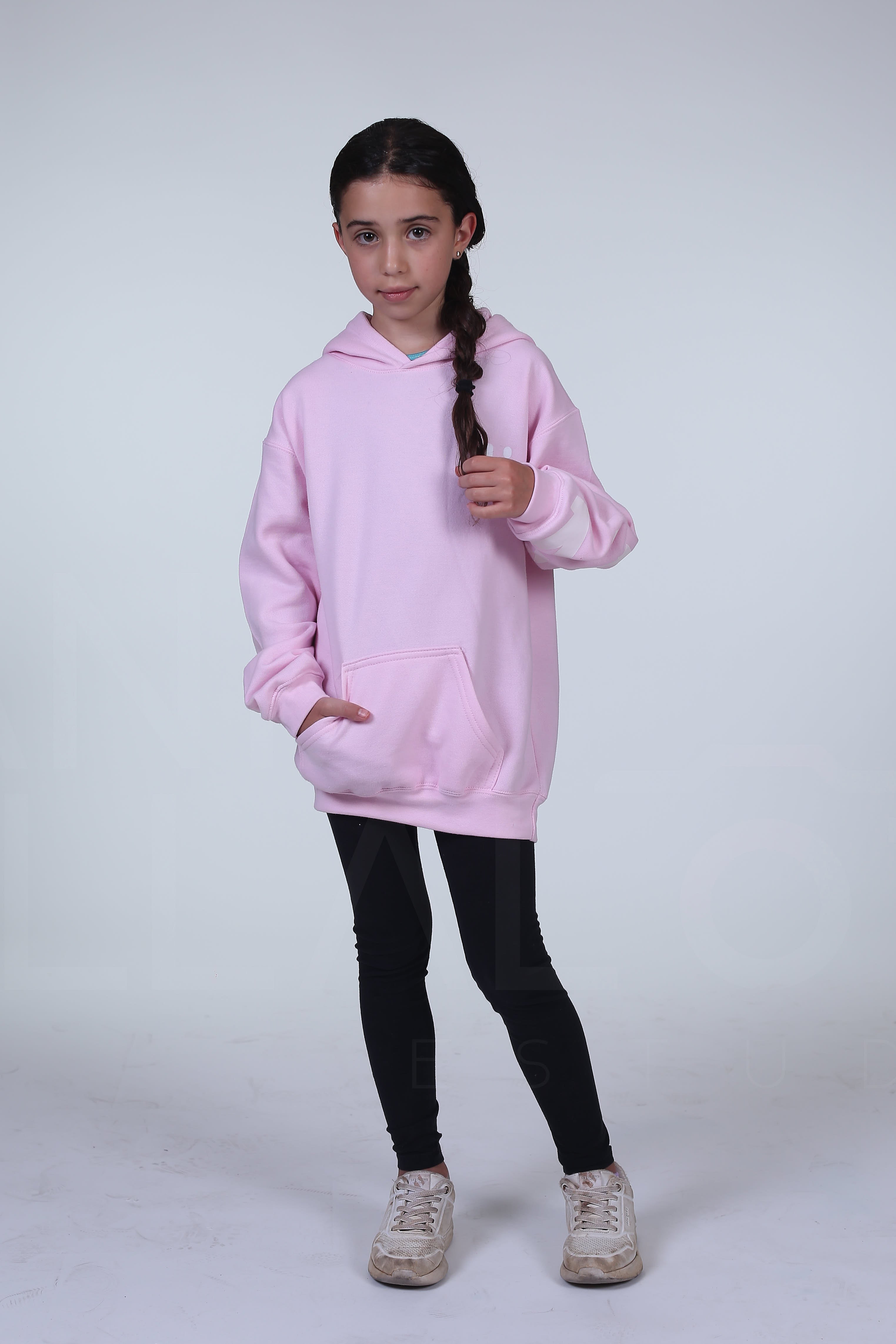 Hoodie MEXICAN POWER Rosa Niños