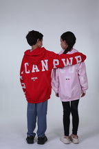 Hoodie MEXICAN POWER Rojo Niños