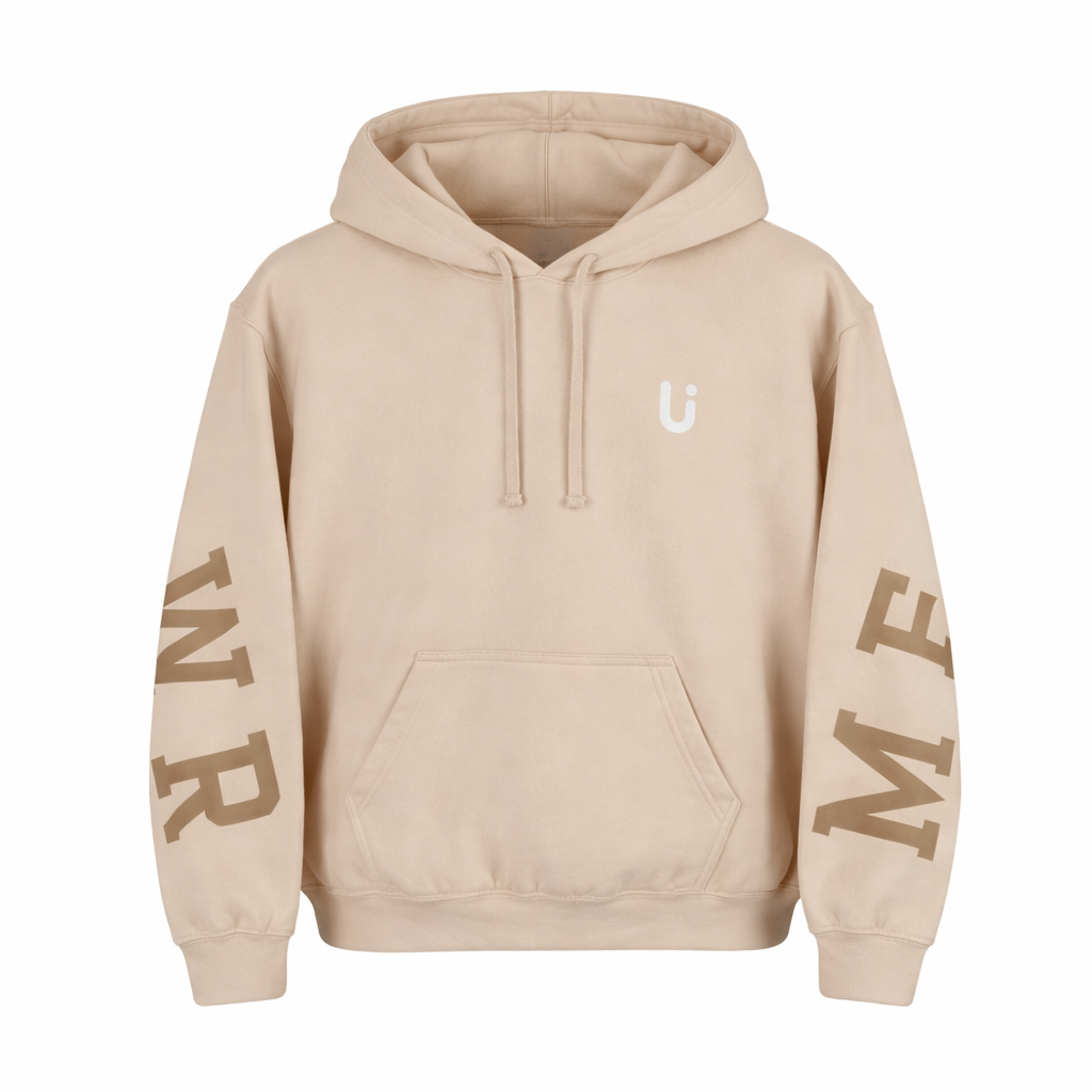 Hoodie MEXICAN POWER Beige