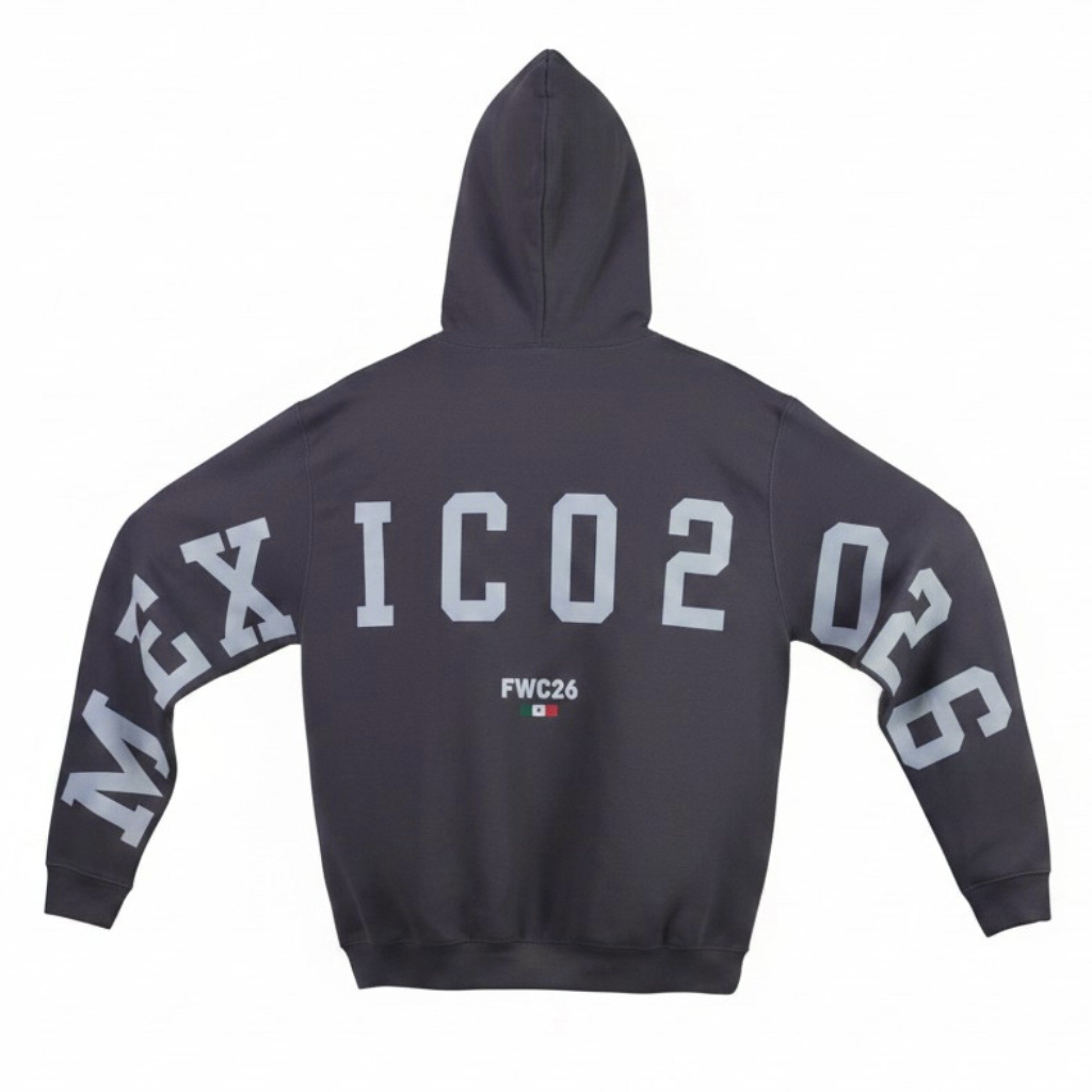 Hoodie MEXICAN POWER Gris