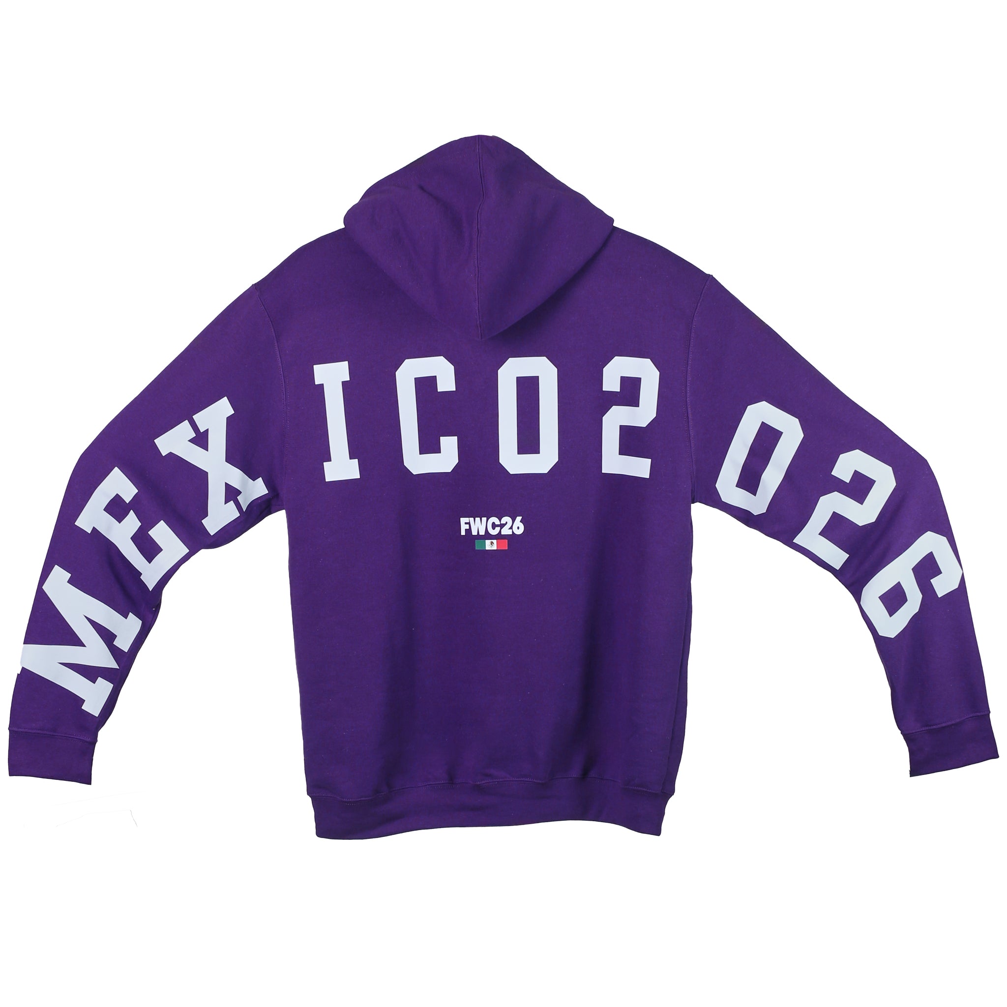 Hoodie MEXICAN POWER Morada